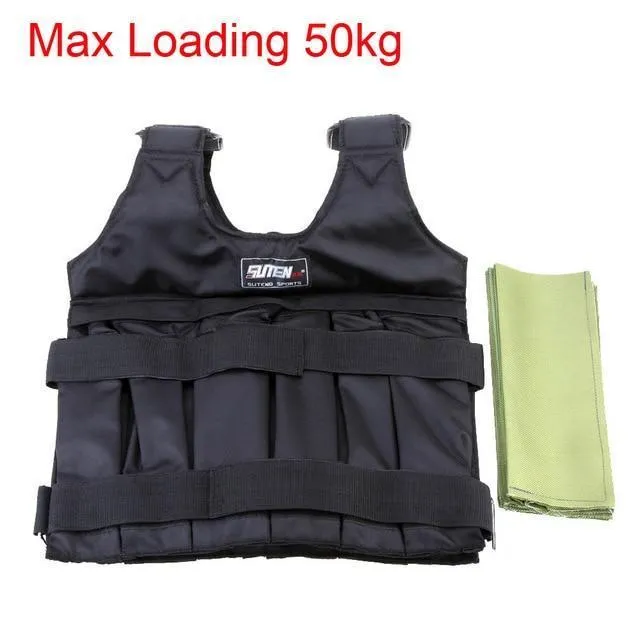 20kg / 50kg Loading Weighted Vest For Workout Exercise Equipment