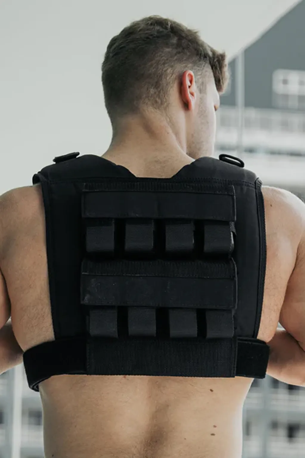40LB Weight Vest - Black