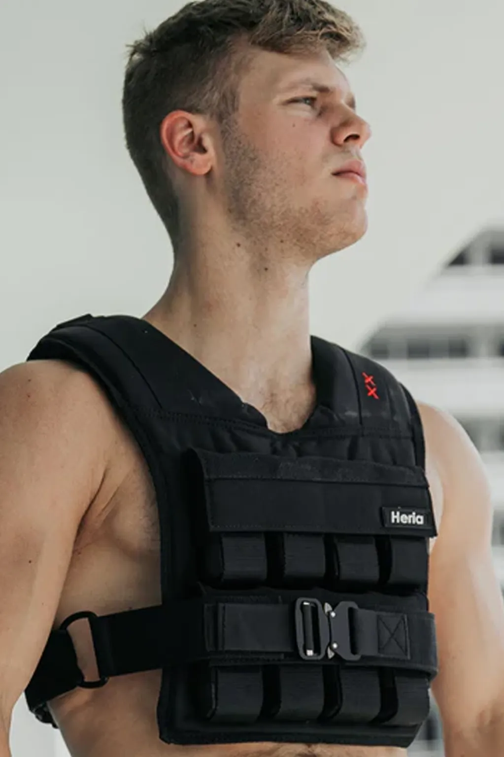 40LB Weight Vest - Black