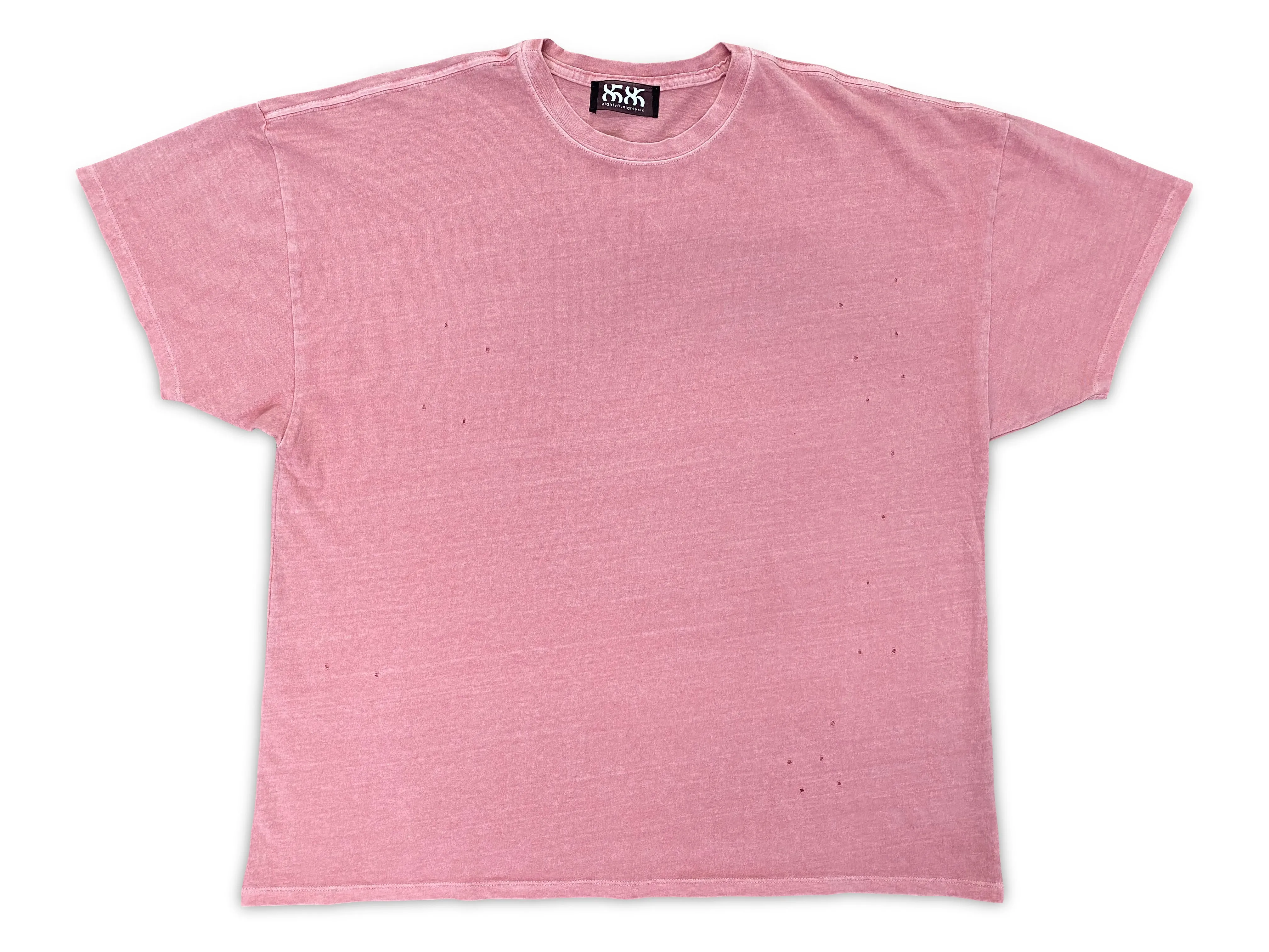 8586: GARMENT DYE DISTRESSED T-SHIRT