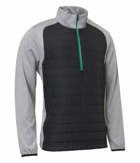 Abacus Sports Wear: Men's High-Performance Hybrid 1/2 Zip - Troon