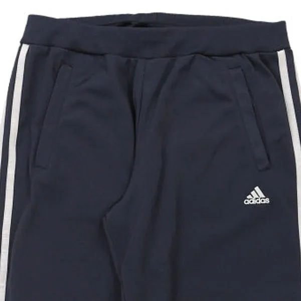 Adidas Joggers - Small Navy Cotton Blend