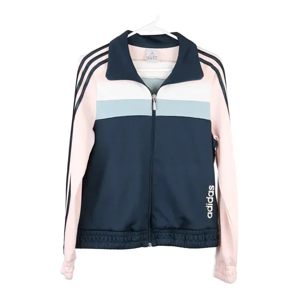 Age 14-15 Adidas Track Jacket - Medium Pink Polyester