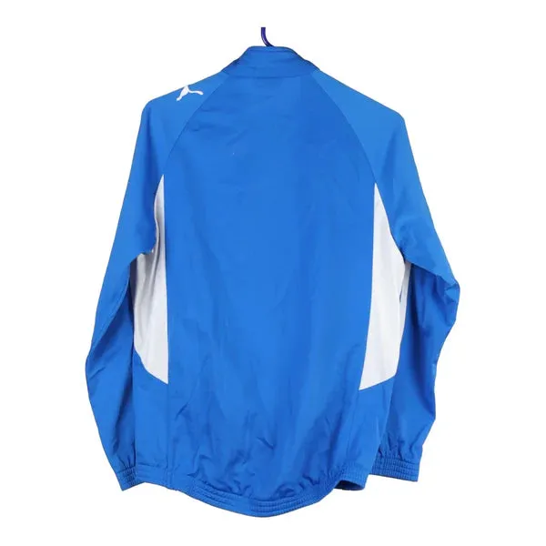 Age 14-15 Puma Track Jacket - XL Blue Polyester