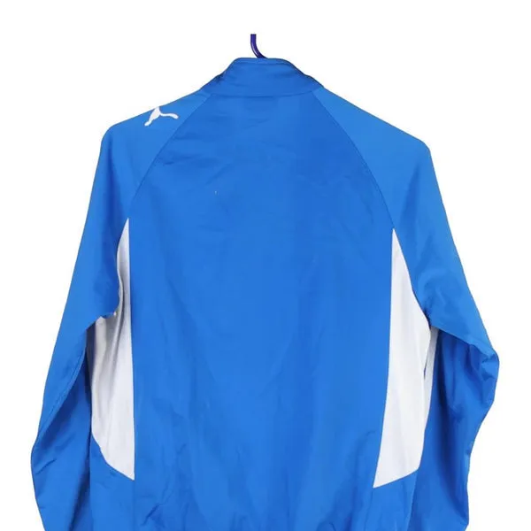 Age 14-15 Puma Track Jacket - XL Blue Polyester