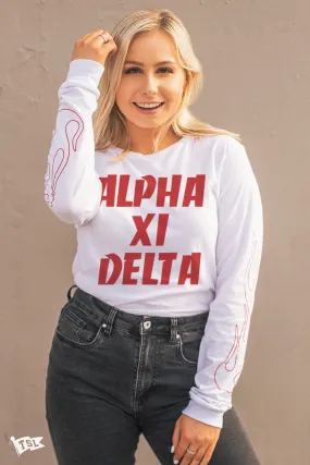 Alpha Xi Delta Fuego Long Sleeve
