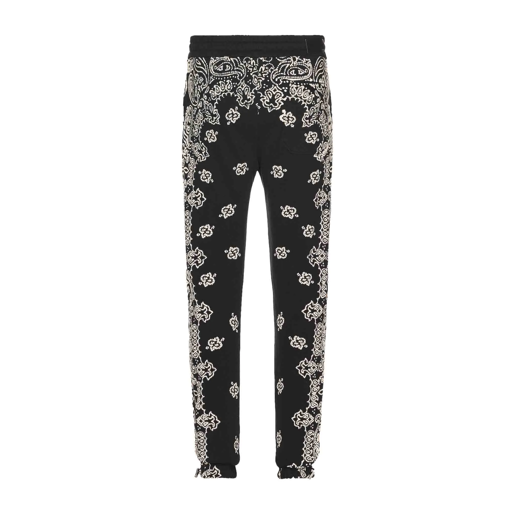 Amiri Bandana Bleach Sweatpants in Black