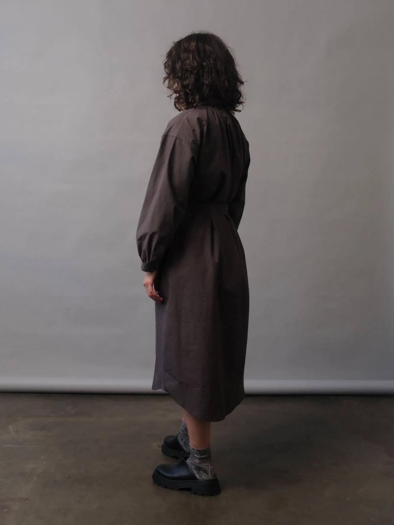 Arden Shirtdress in Bitter Chocolate