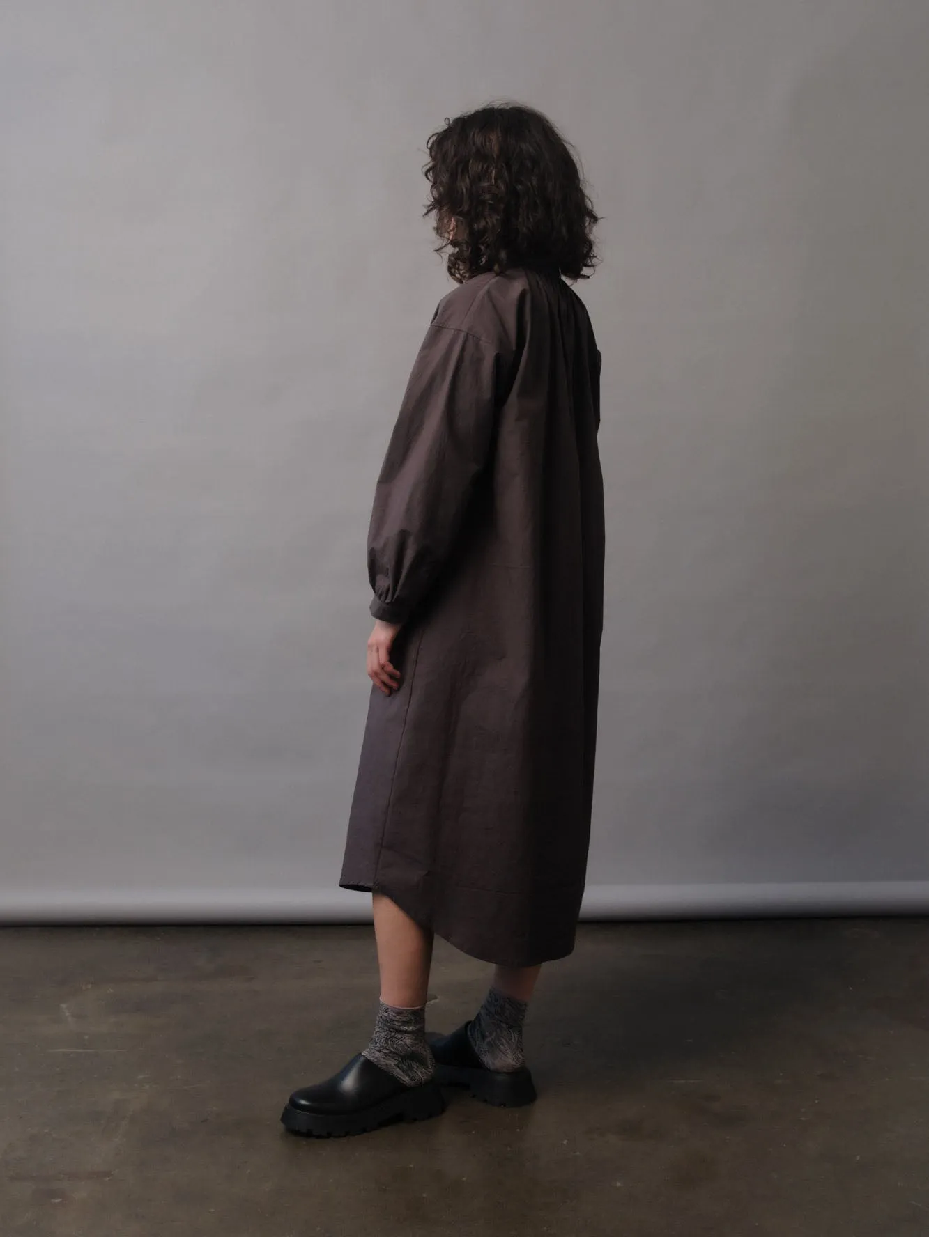 Arden Shirtdress in Bitter Chocolate