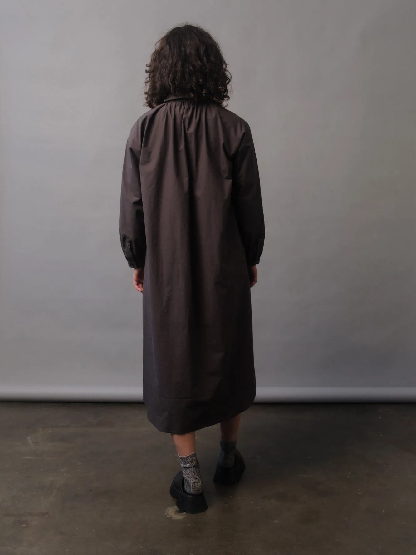 Arden Shirtdress in Bitter Chocolate
