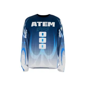 Atem Long-sleeve Racing Shirt - Blue