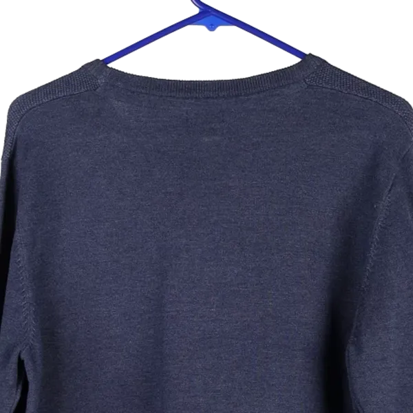 Avirex Jumper - XL Navy Viscose Blend
