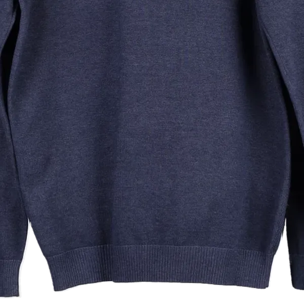 Avirex Jumper - XL Navy Viscose Blend