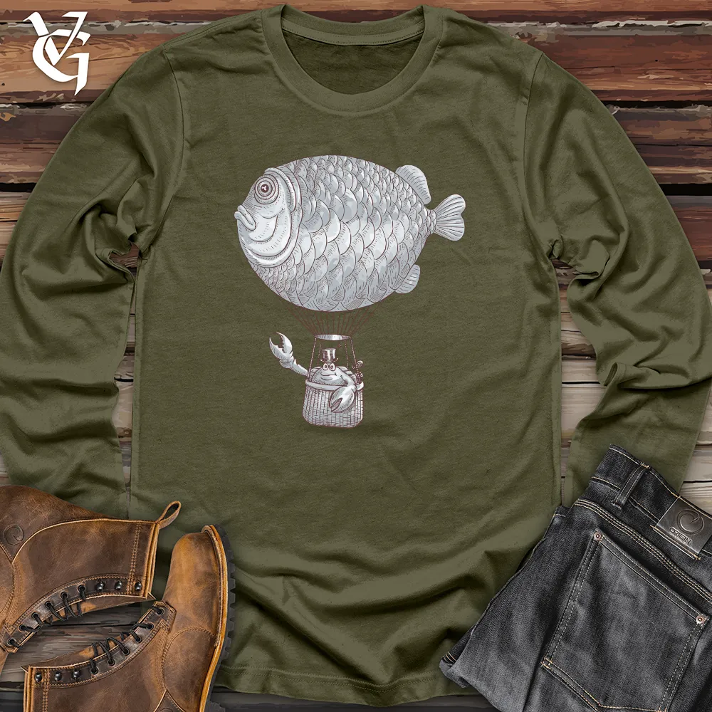 Blowfish Air Balloon Long Sleeve