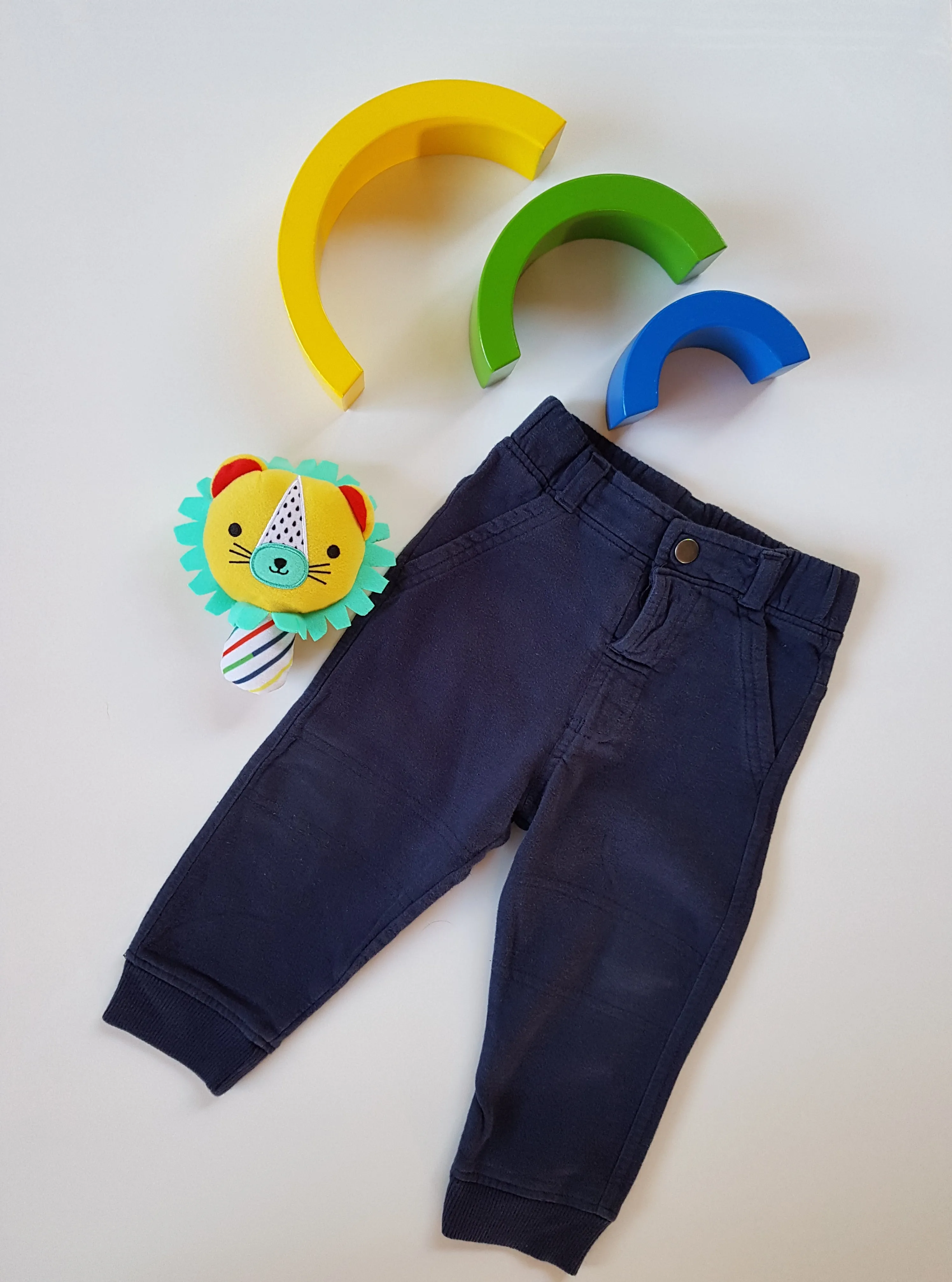 Blue joggers