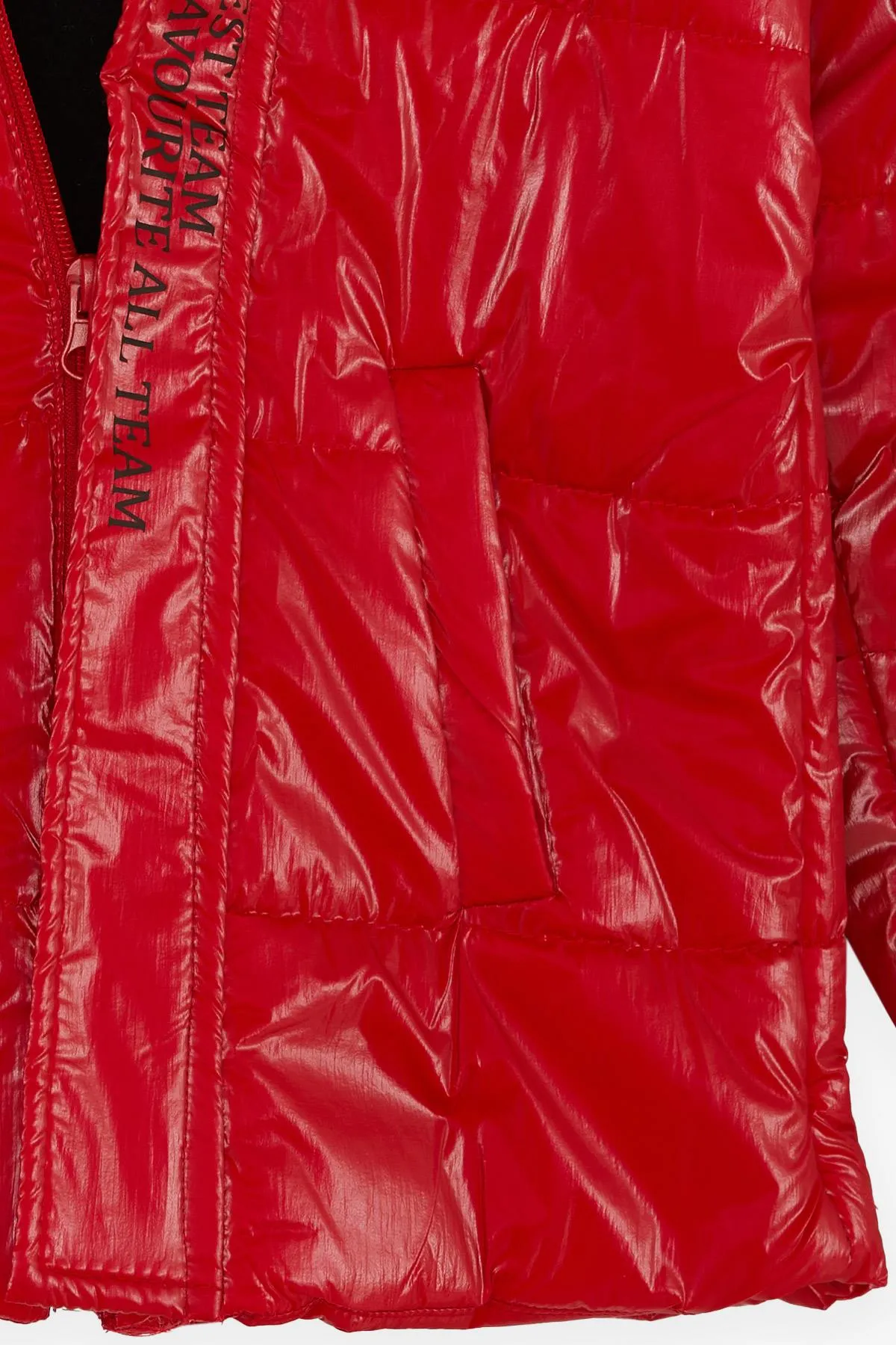 BRE Esso Mandolin Boys' Jacket with Pockets Hooded Logo 2-6 Years, Red - Baldwin Park