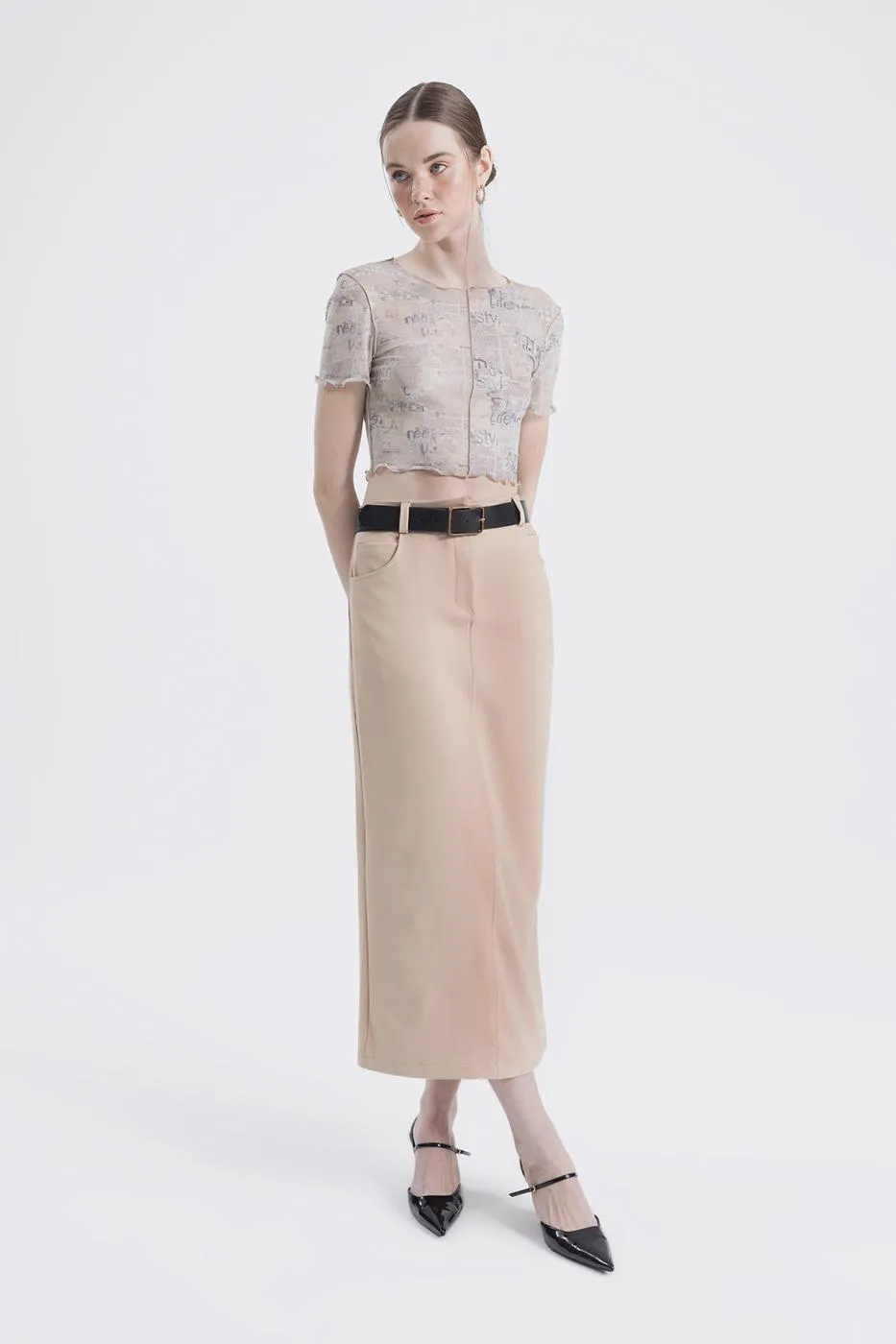 BSL Women Low Waist Maxi Skirt - Buffalo Grove