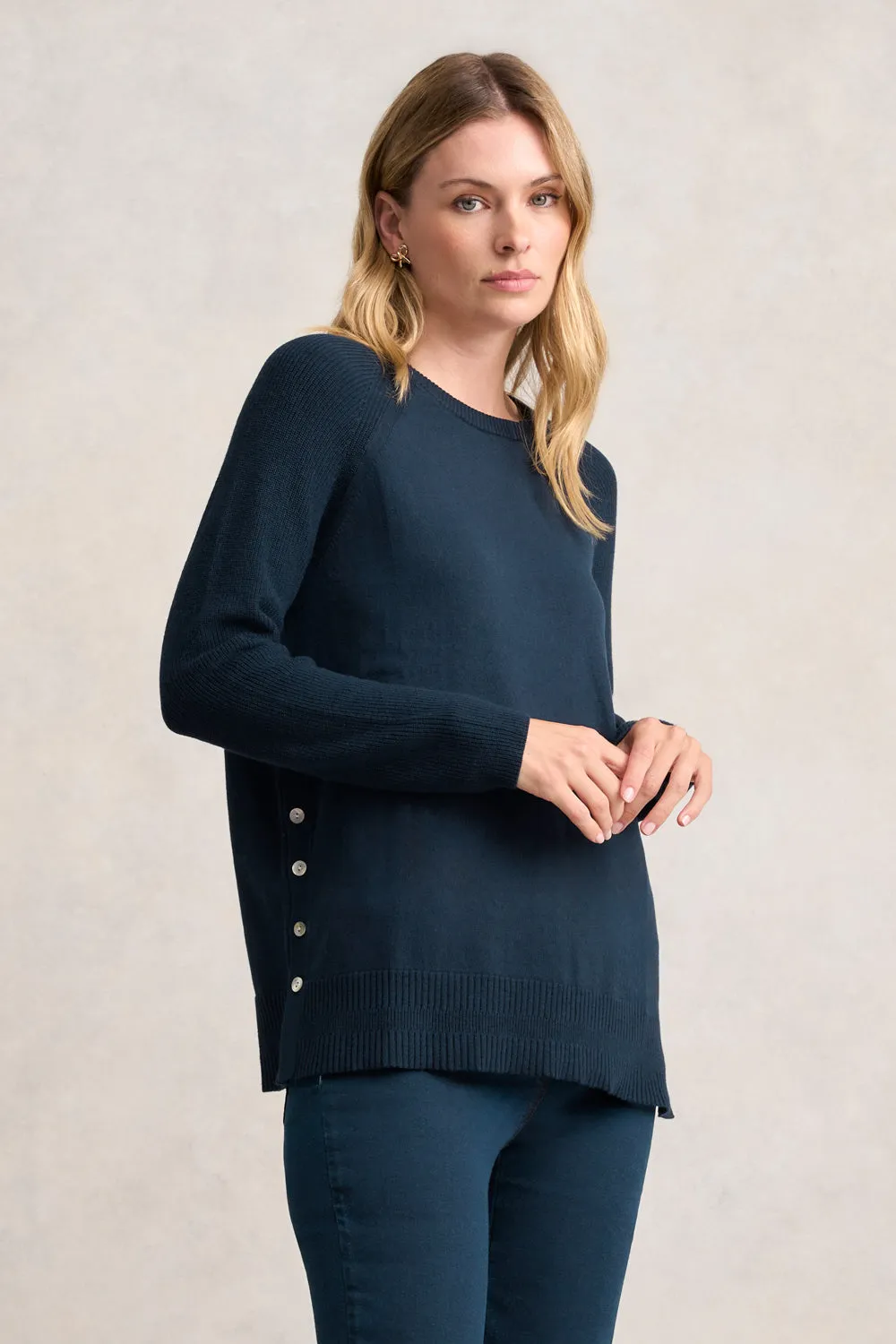 Button Side Detail Jumper