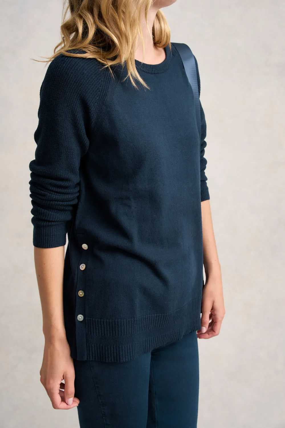 Button Side Detail Jumper