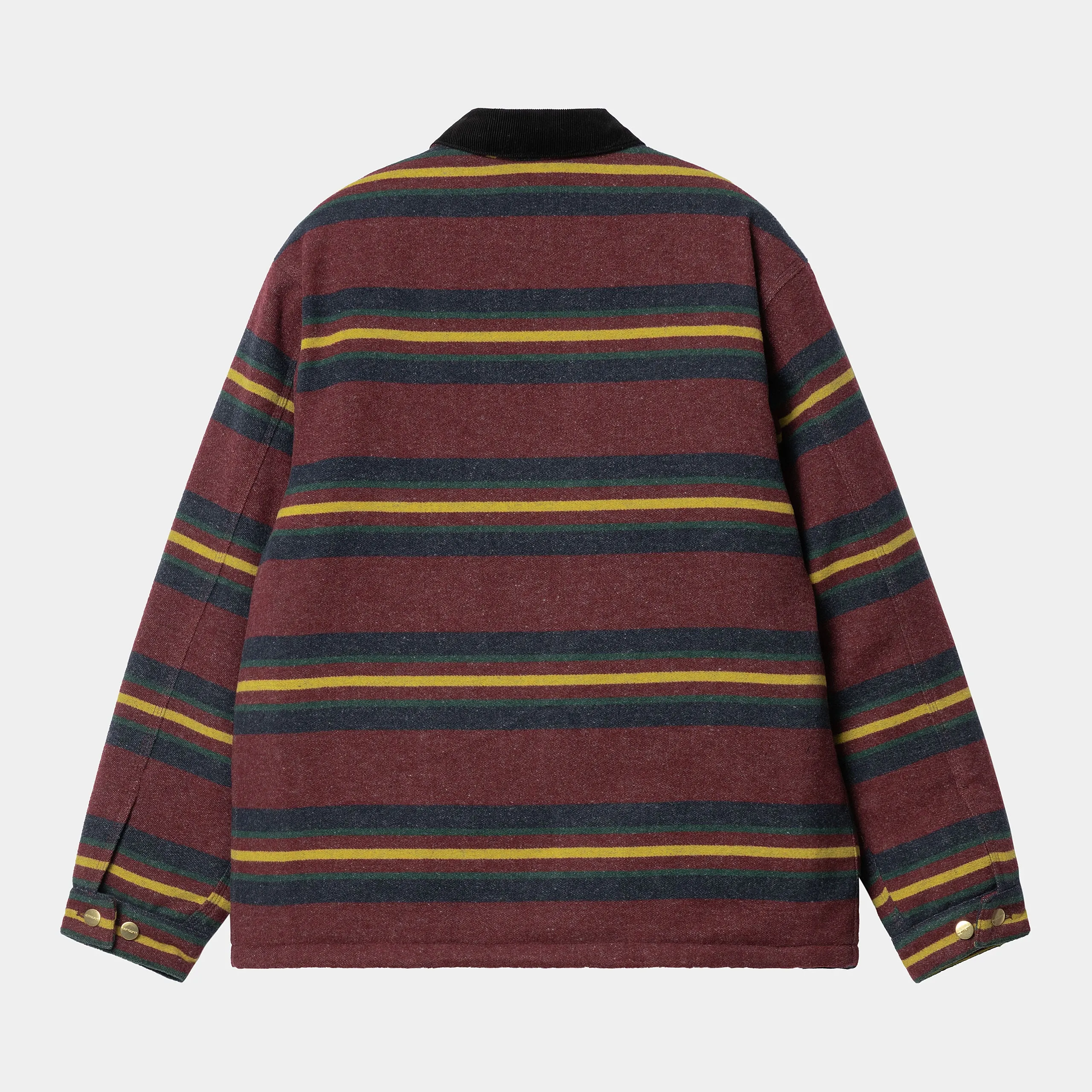Carhartt WIP Mens Oregon Jacket - Bordeaux (Starco Stripe)