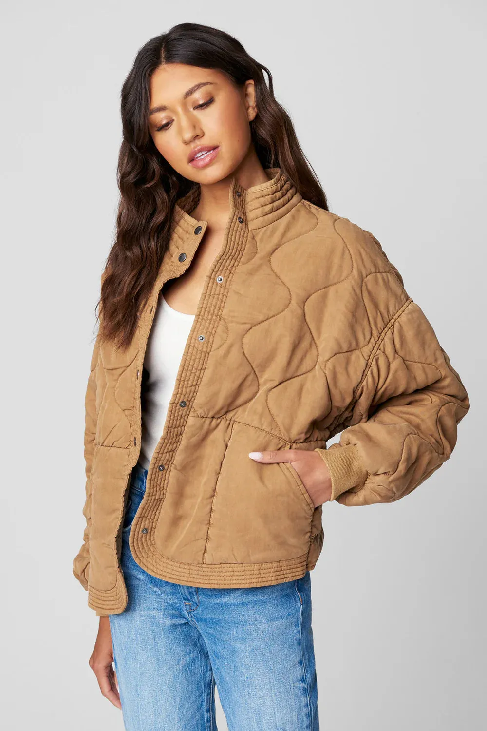 Chai Tea Quilted Jacket