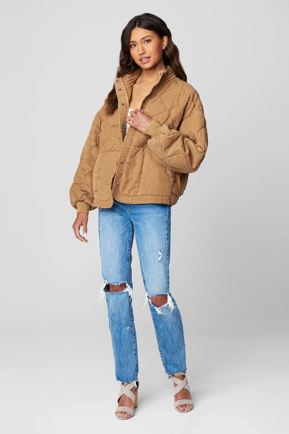 Chai Tea Quilted Jacket