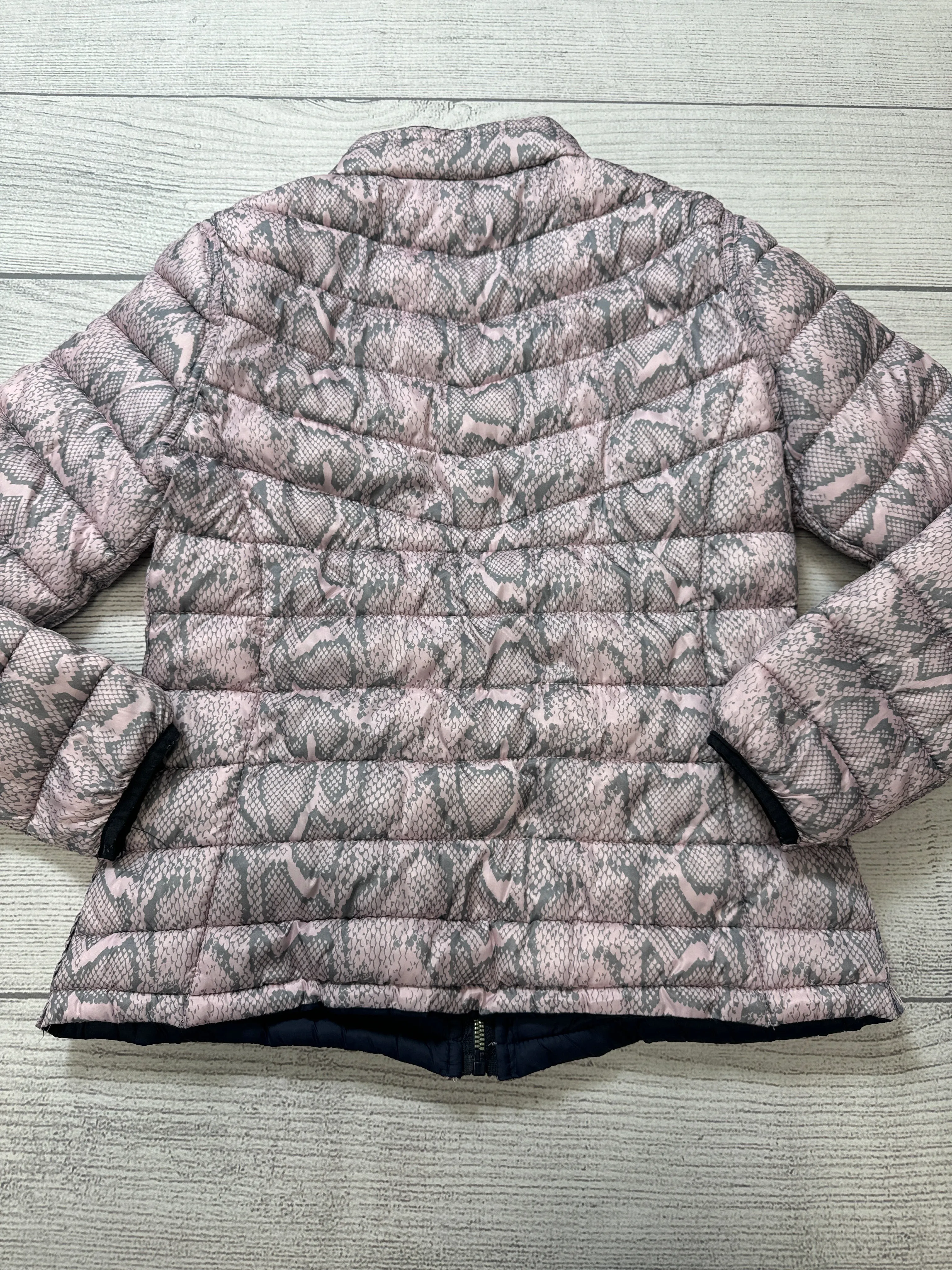 Coat Reversible Puffer & Quilted By Special One  In Blue & Pink, Size: S