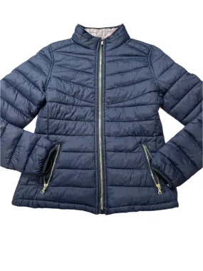 Coat Reversible Puffer & Quilted By Special One  In Blue & Pink, Size: S