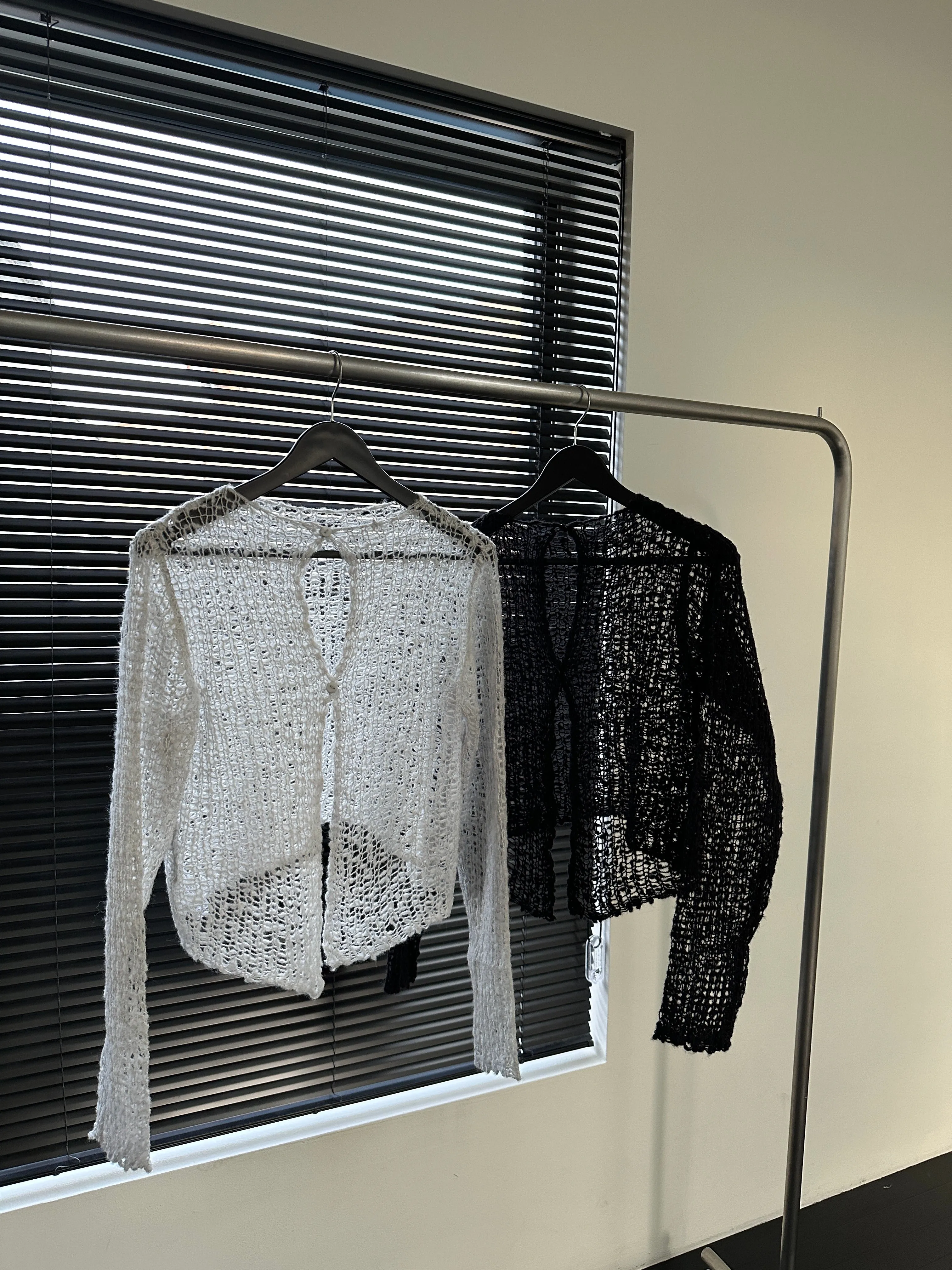 Crochet knit top