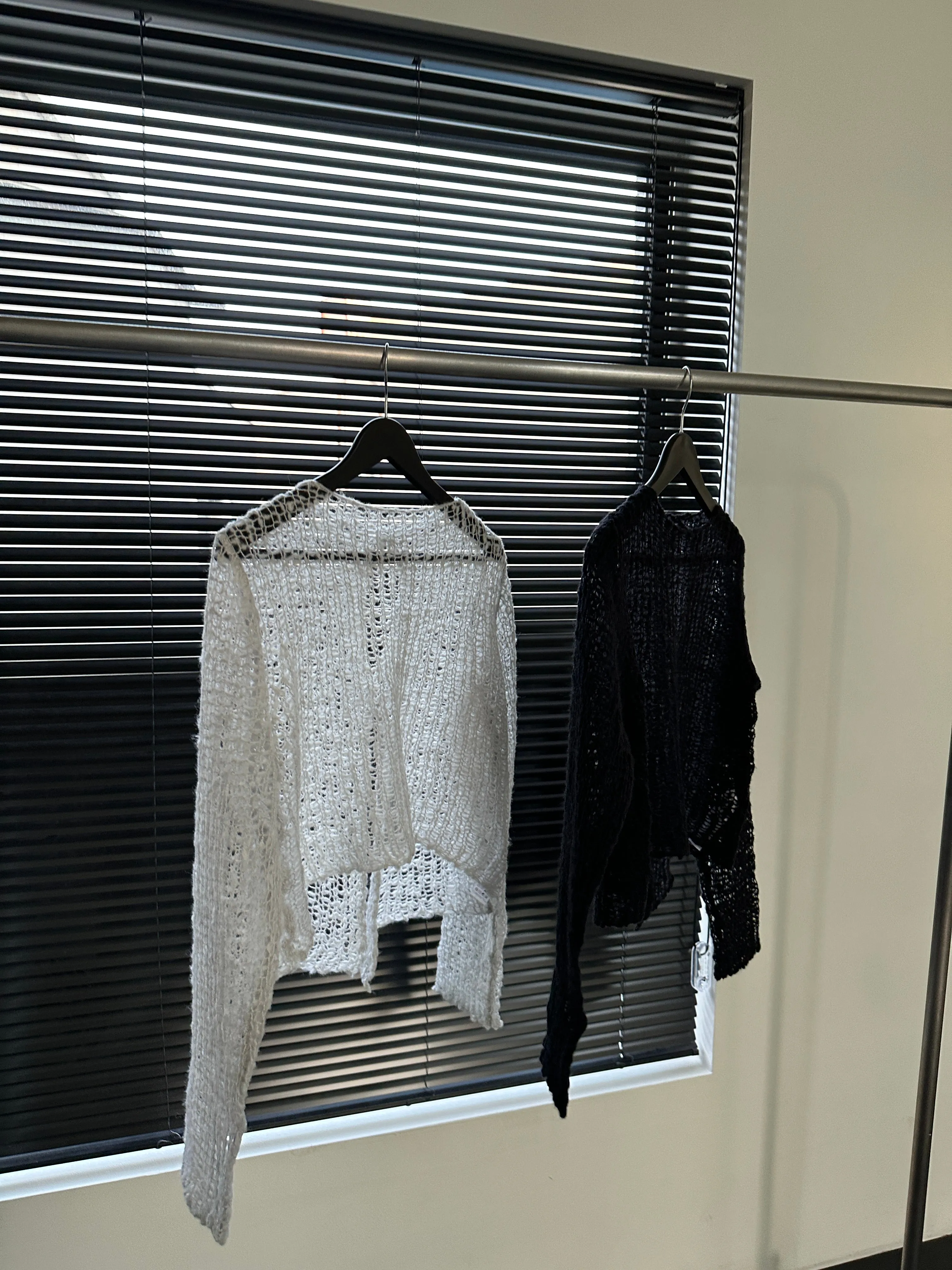 Crochet knit top