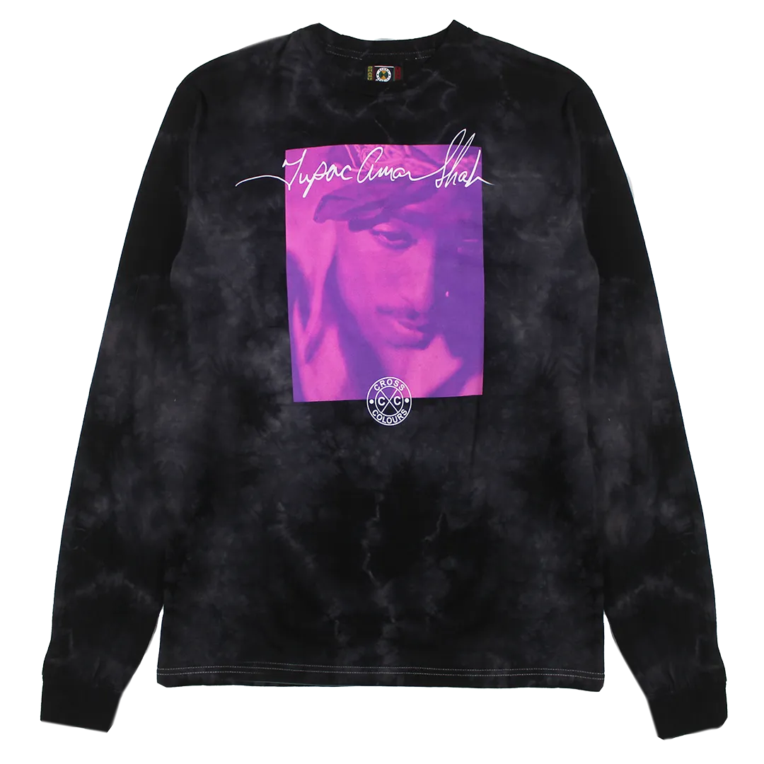 Cross Colours Tupac Posed LS T Shirt