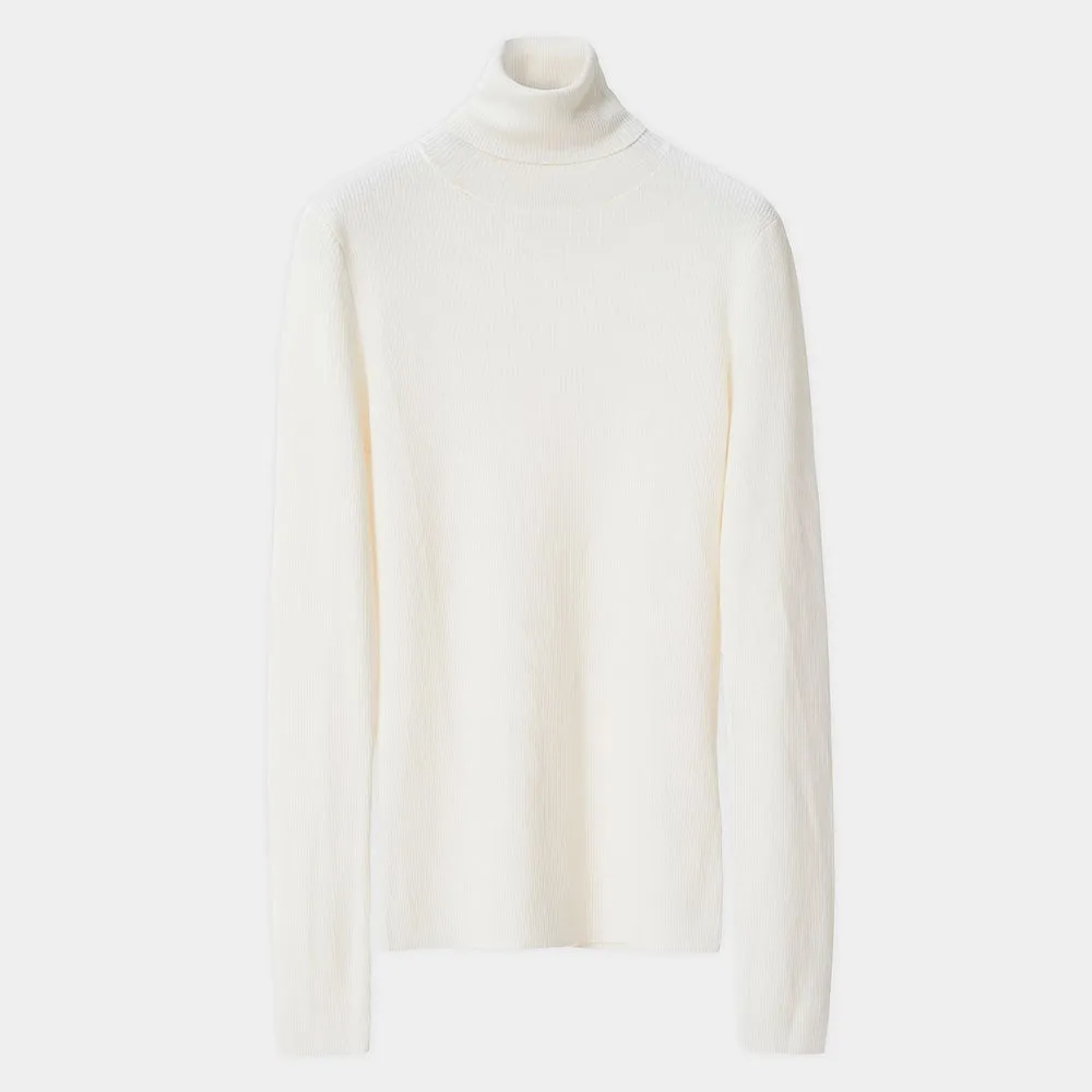 DAY Siena Roll Neck in Ivory