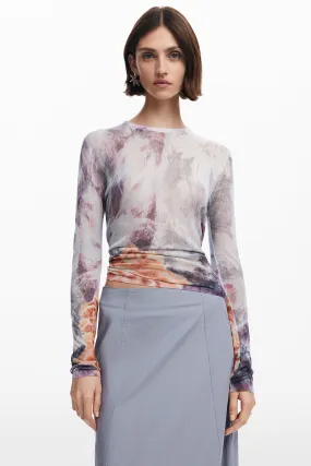 Desigual Perkins Neck Sweater