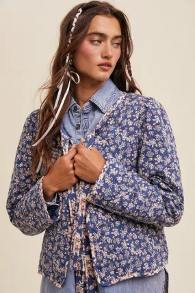Ditzy Dreams Bow-Tie Jacket
