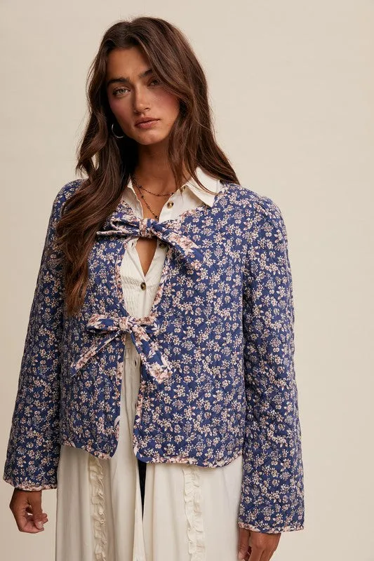 Ditzy Dreams Bow-Tie Jacket