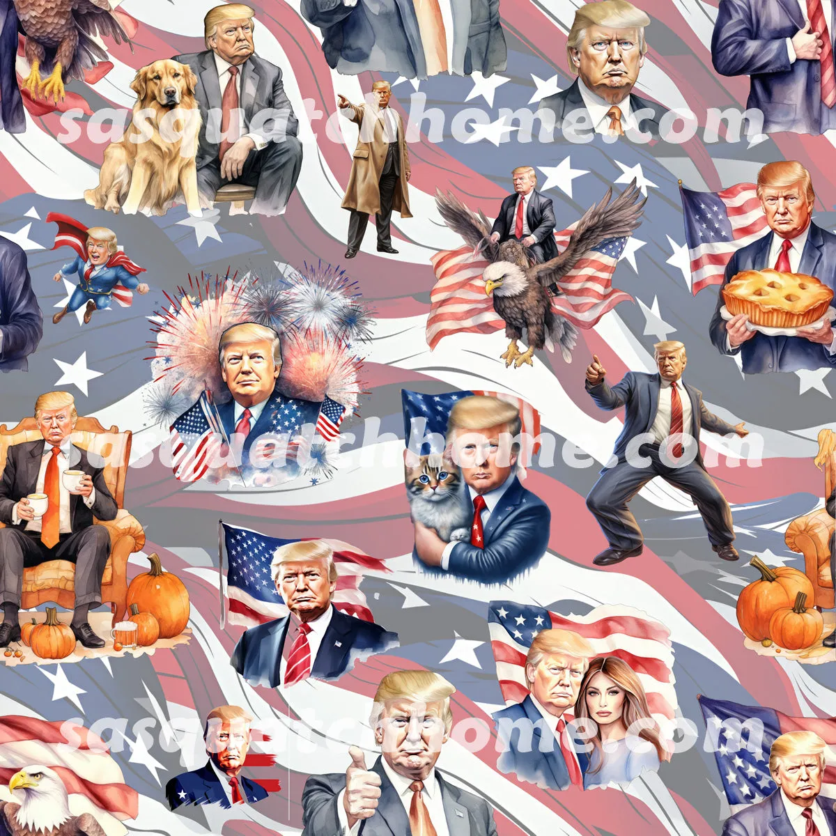 Donald Trump, MAGA Designs, Sweatpants for Men