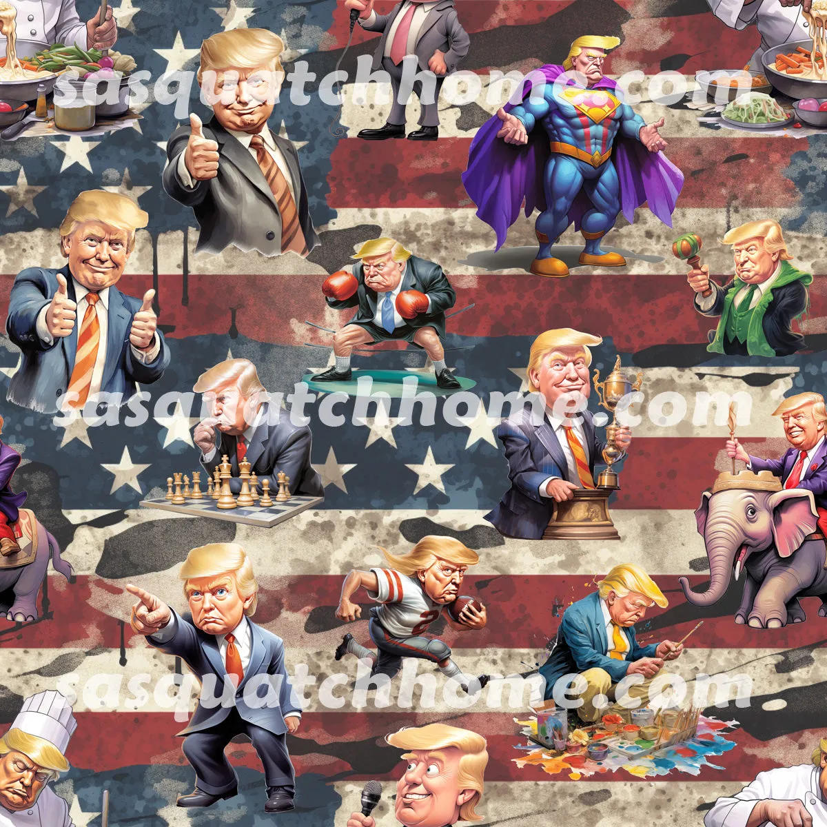 Donald Trump, MAGA Designs, Sweatpants for Men