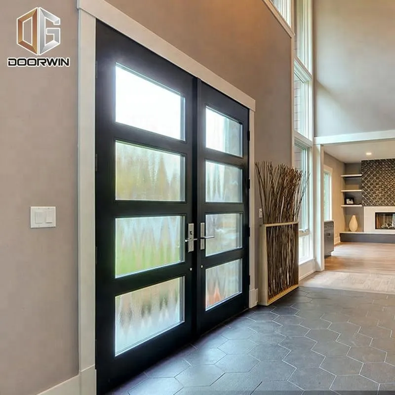 Doorwin 20212020 Trending Products Casement Windows And Doors Low Prices High Quality With low-E Double Glass Entry Door