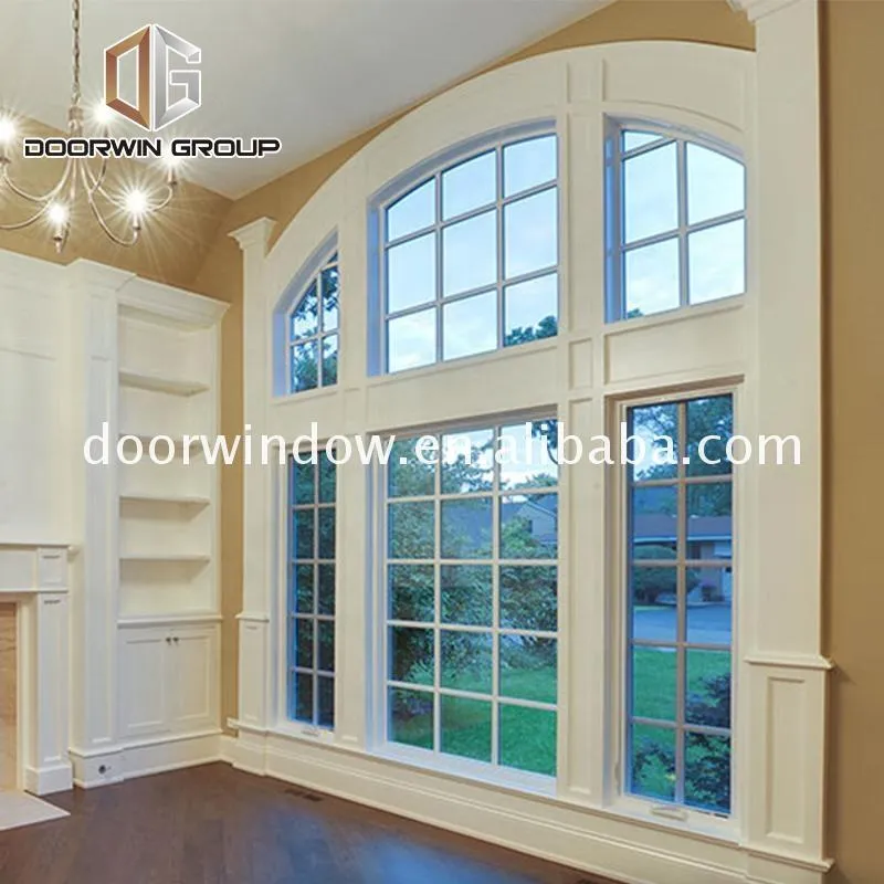 Doorwin 2021Australia standard house wooden window with grill design by Doorwin on Alibaba