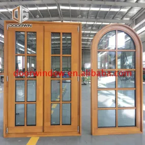 DOORWIN 2021Grill door designs india design wood window glass windows by Doorwin on Alibaba