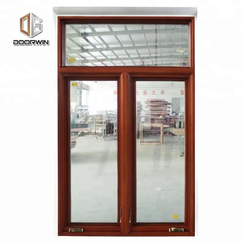 DOORWIN 2021Super September Purchasing solid wood crank open window arch window design by Doorwin on Alibaba