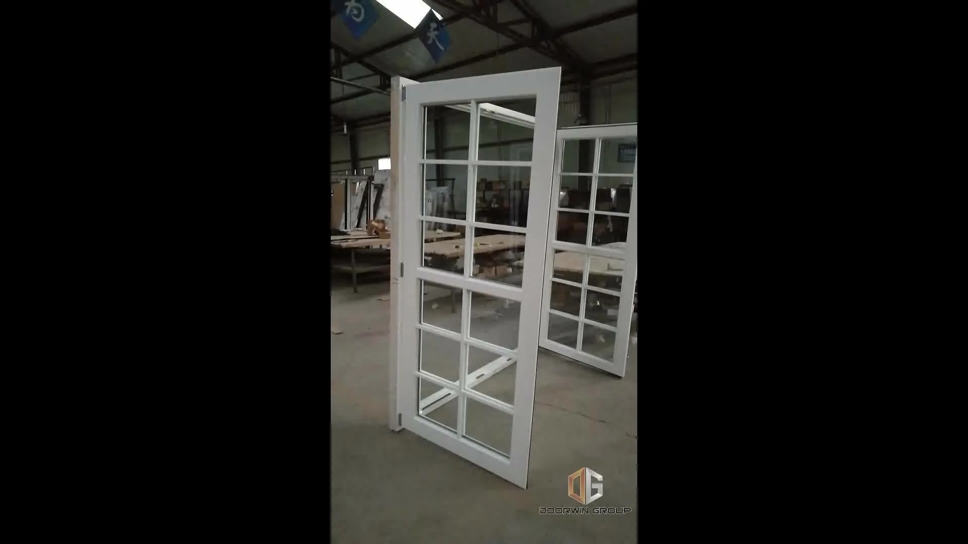 DOORWIN 2021tempered glass large casement sash window by Doorwin on Alibaba
