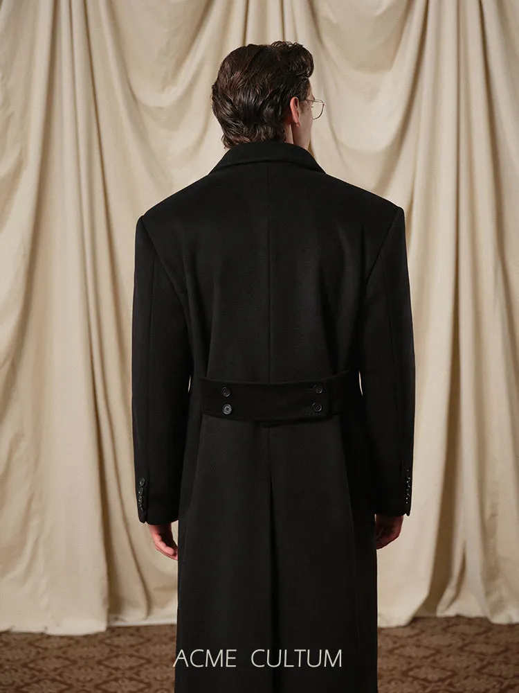 Double-Breasted Chesterfield Coat