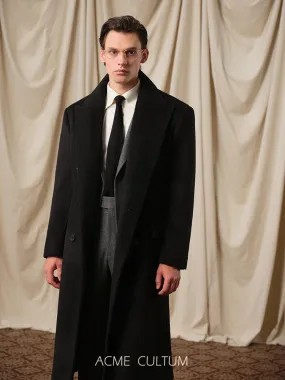 Double-Breasted Chesterfield Coat