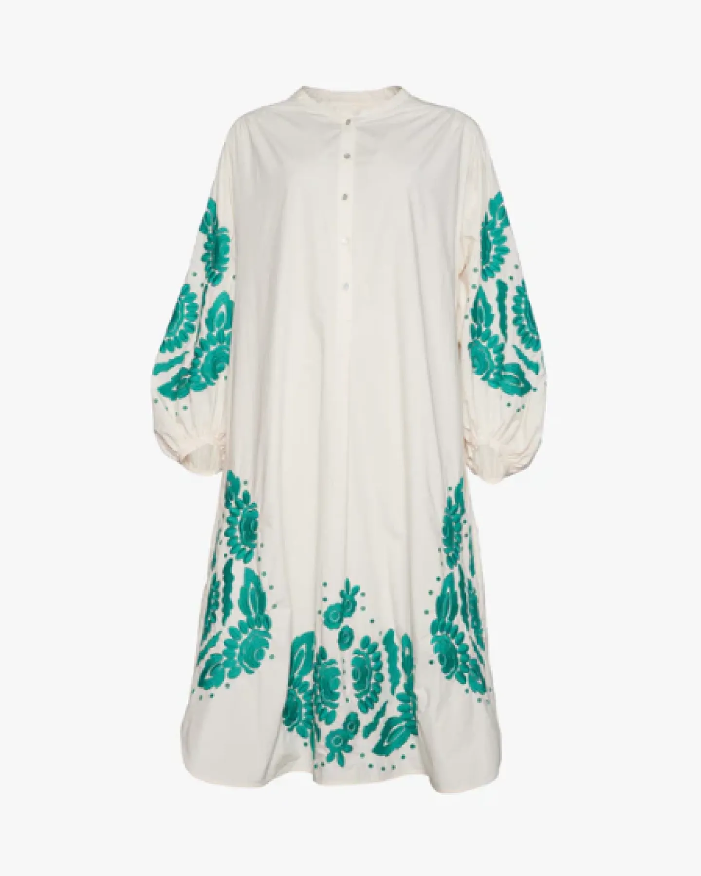DRESS * Rikke Organic Cotton Shirt Dress * OFF WHITE * Sissel Edelbo x Loulàlà Atelier
