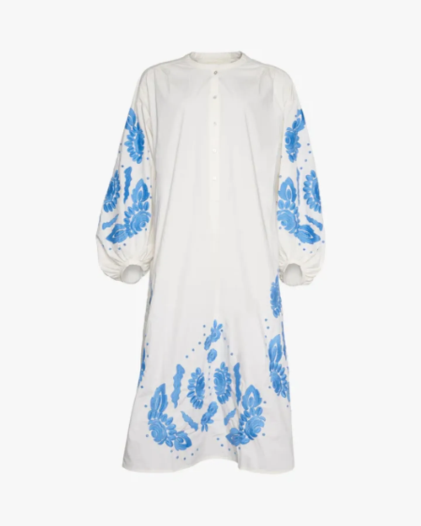 DRESS * Rikke Organic Cotton Shirt Dress * OFF WHITE * Sissel Edelbo x Loulàlà Atelier