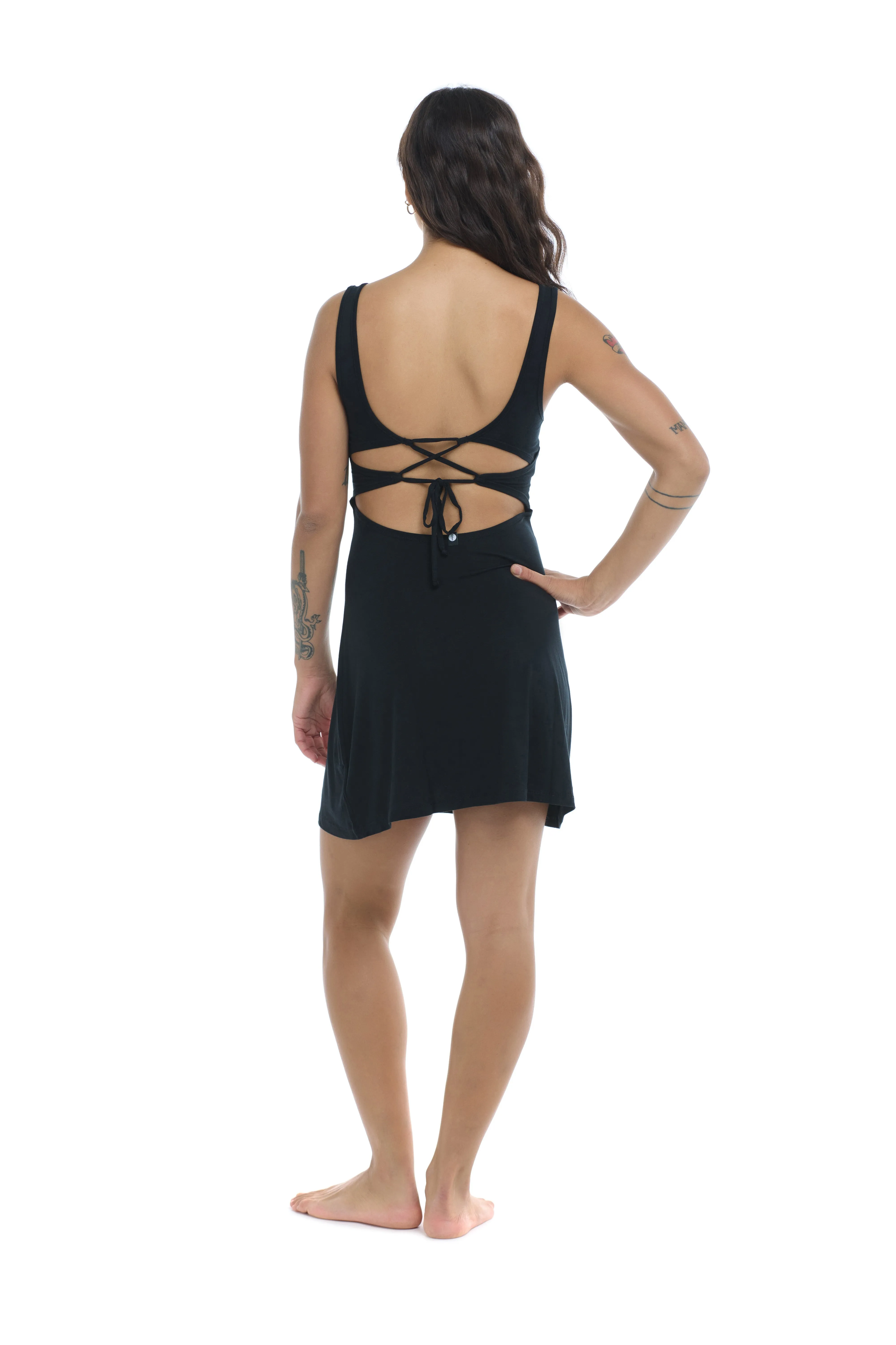 Eidon Women's Amaya Dress - BLACK LICORICE