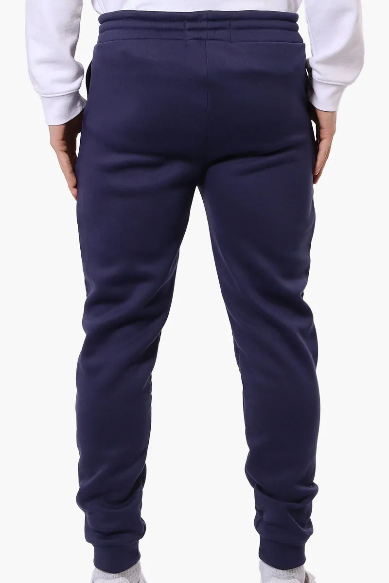 Essentials Super Triple Goose Basic Tie Waist Joggers - Navy