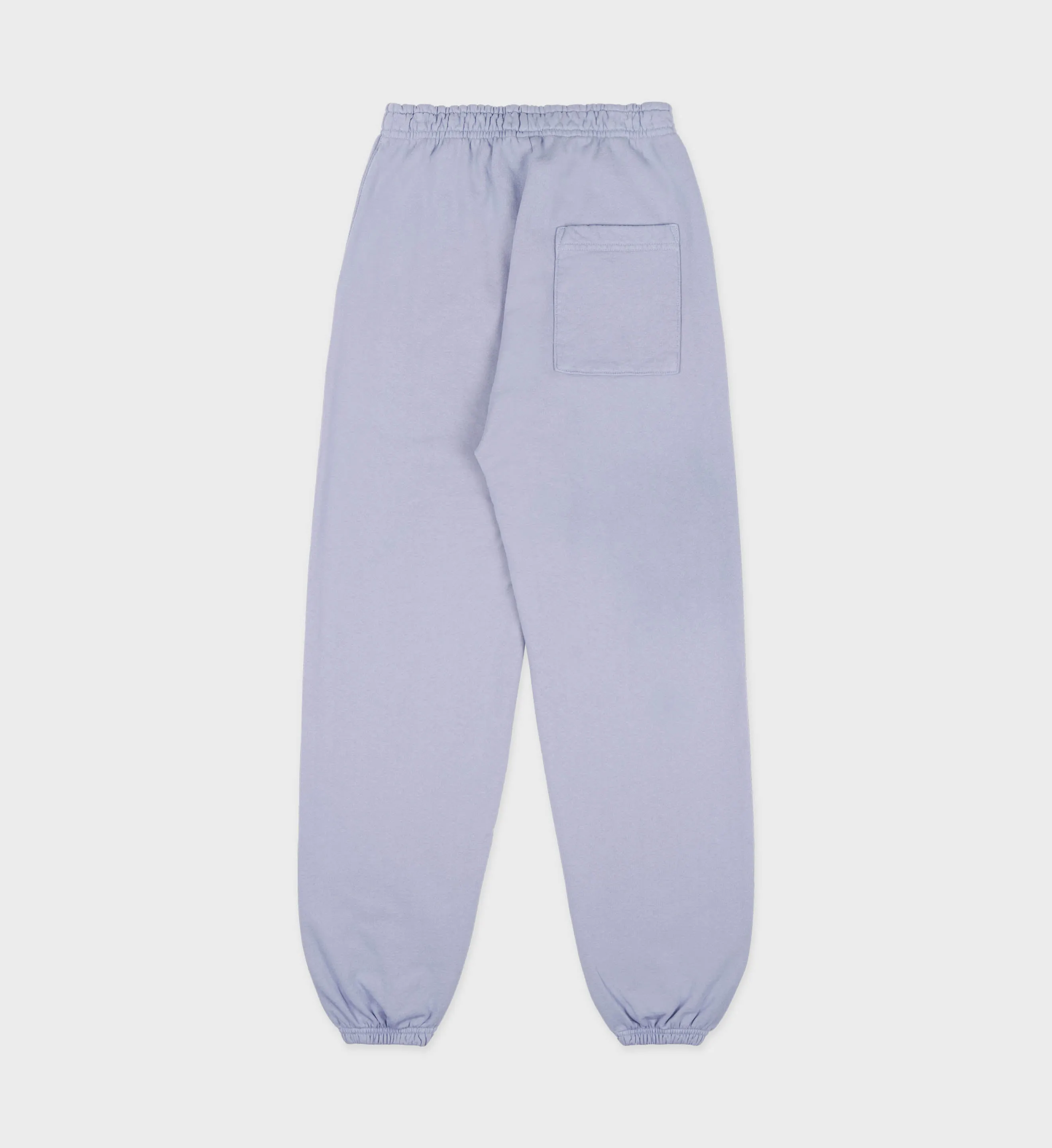 French Sweatpant - Washed Periwinkle/White