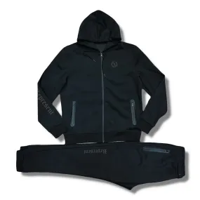 Gang Tech Fleece VER. 2.0 Track Suit [BLACKED OUT] FULL SET